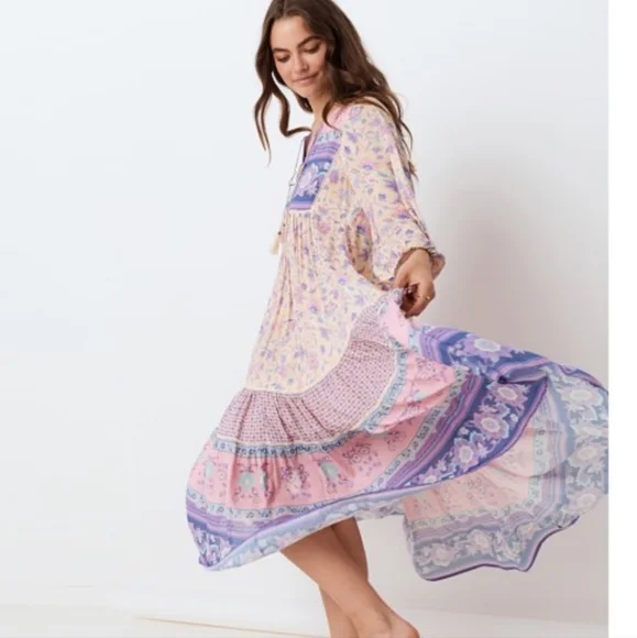 Spell Portobello Boho Dress Small - Picture 2 of 8